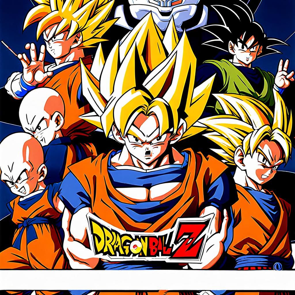 Dynamic Dragon Ball Z TV Series Poster