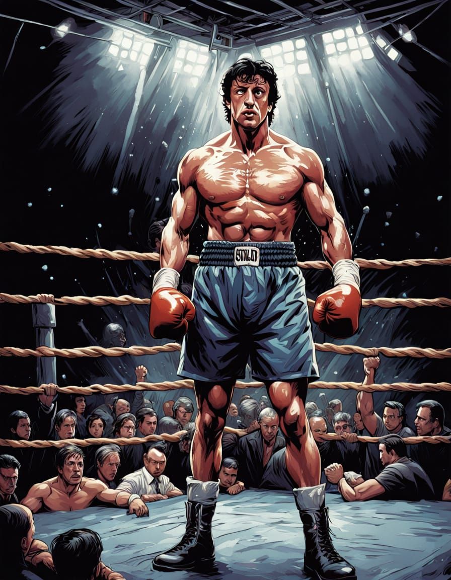 Rocky Balboa in Epic Boxing Triumph