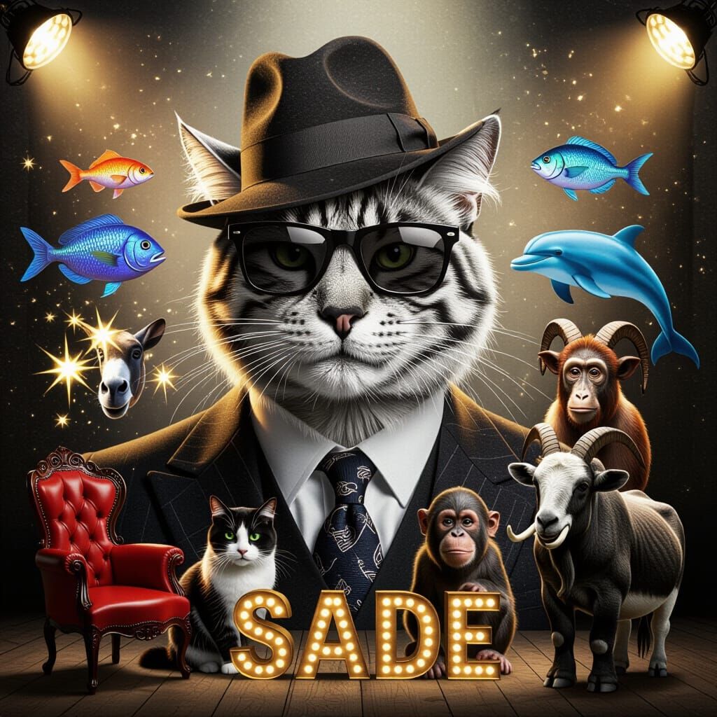 Surreal Hybrid Creature Portrait in Dalí Style