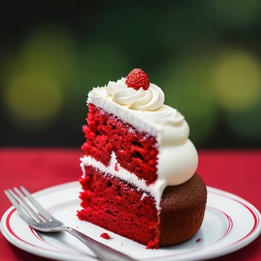 Red Velvet Bundt Cake with Cream Cheese Frosting Photo