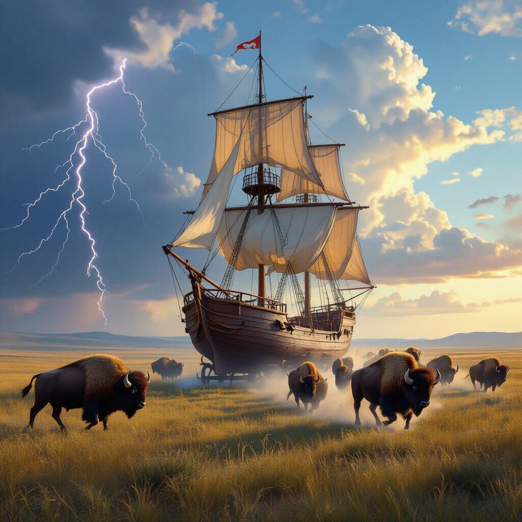 Prairie Schooner: Sailing Ship on the Plains