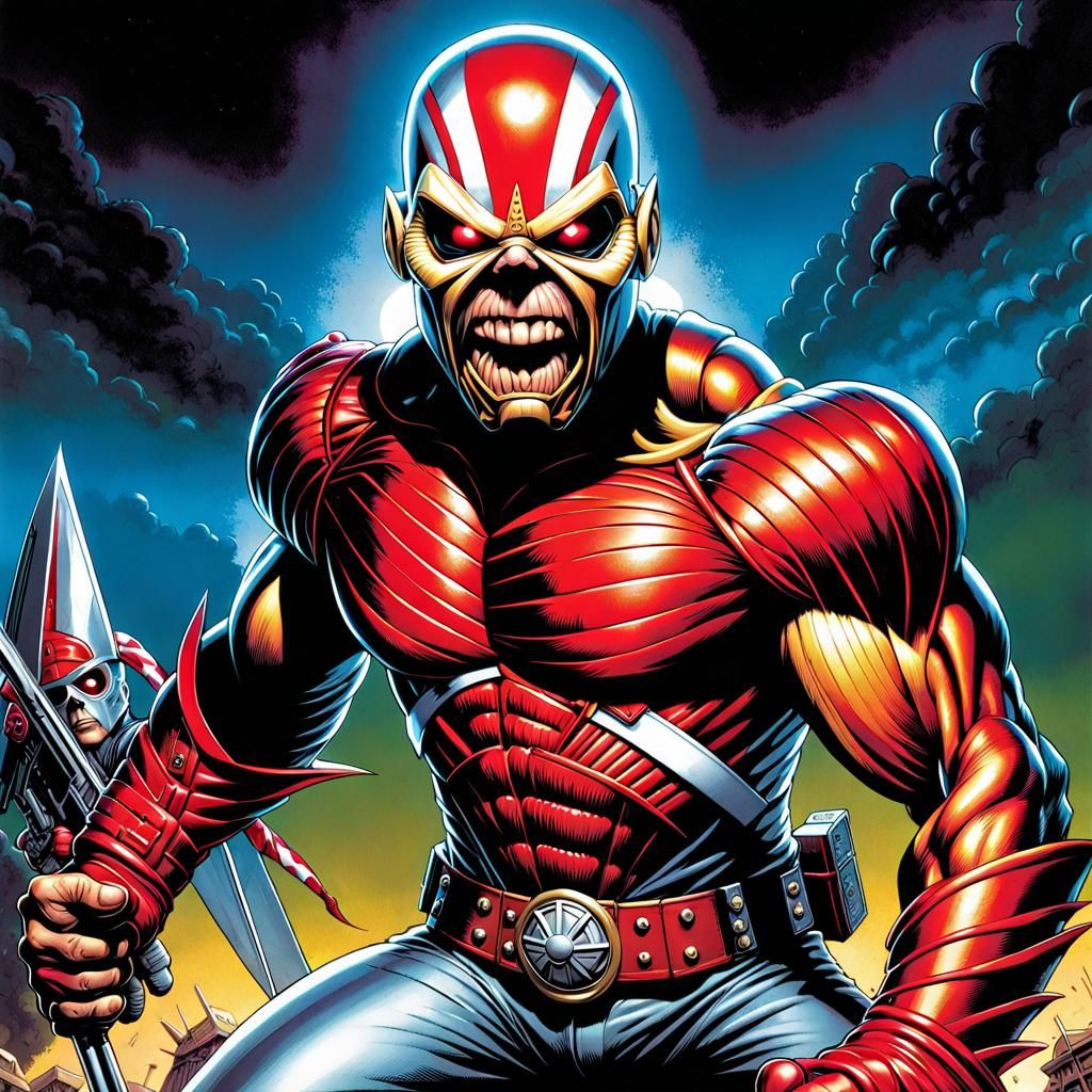 Iron Maiden's Eddie: Comic Book Art