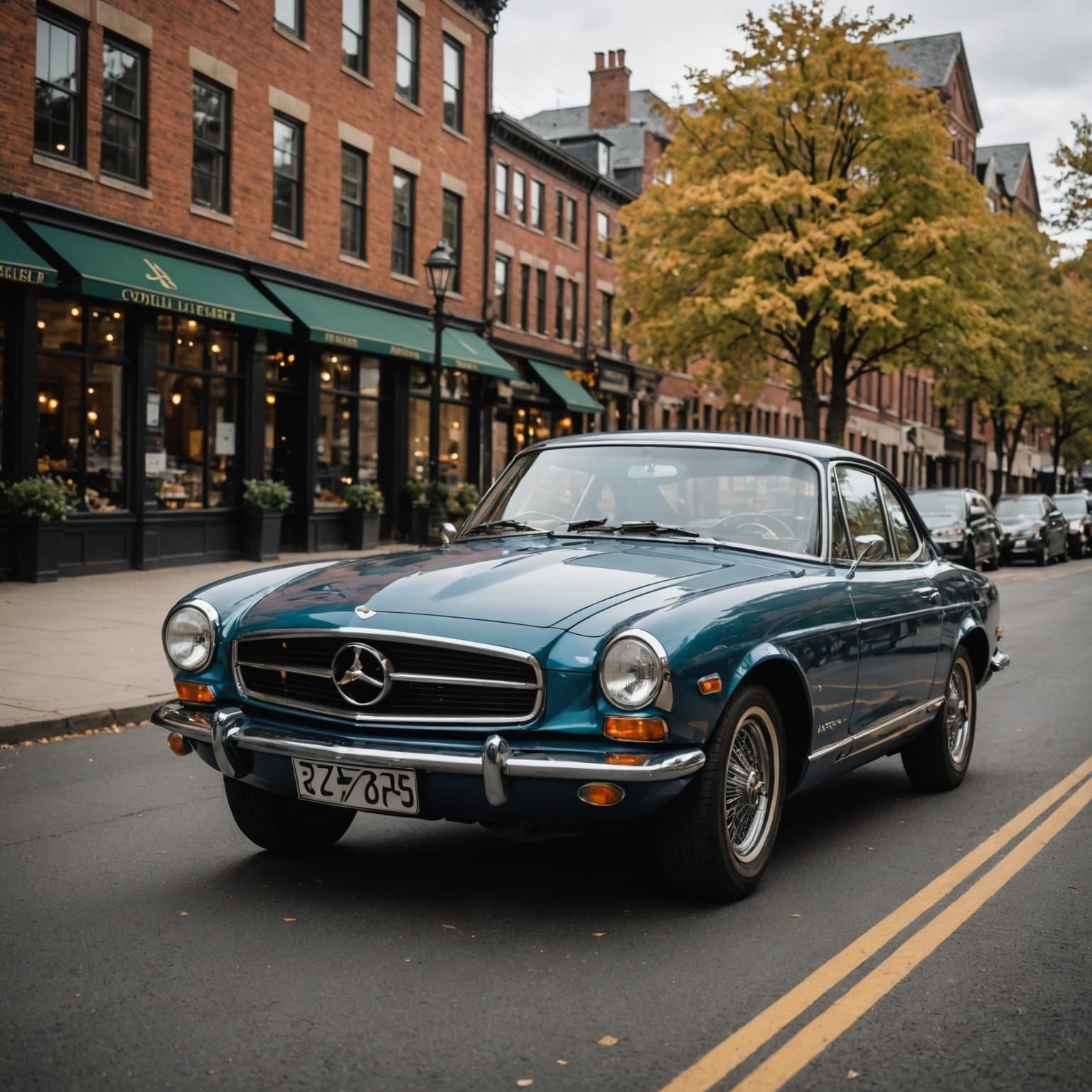 Abstract Geometric Form in Neon Light