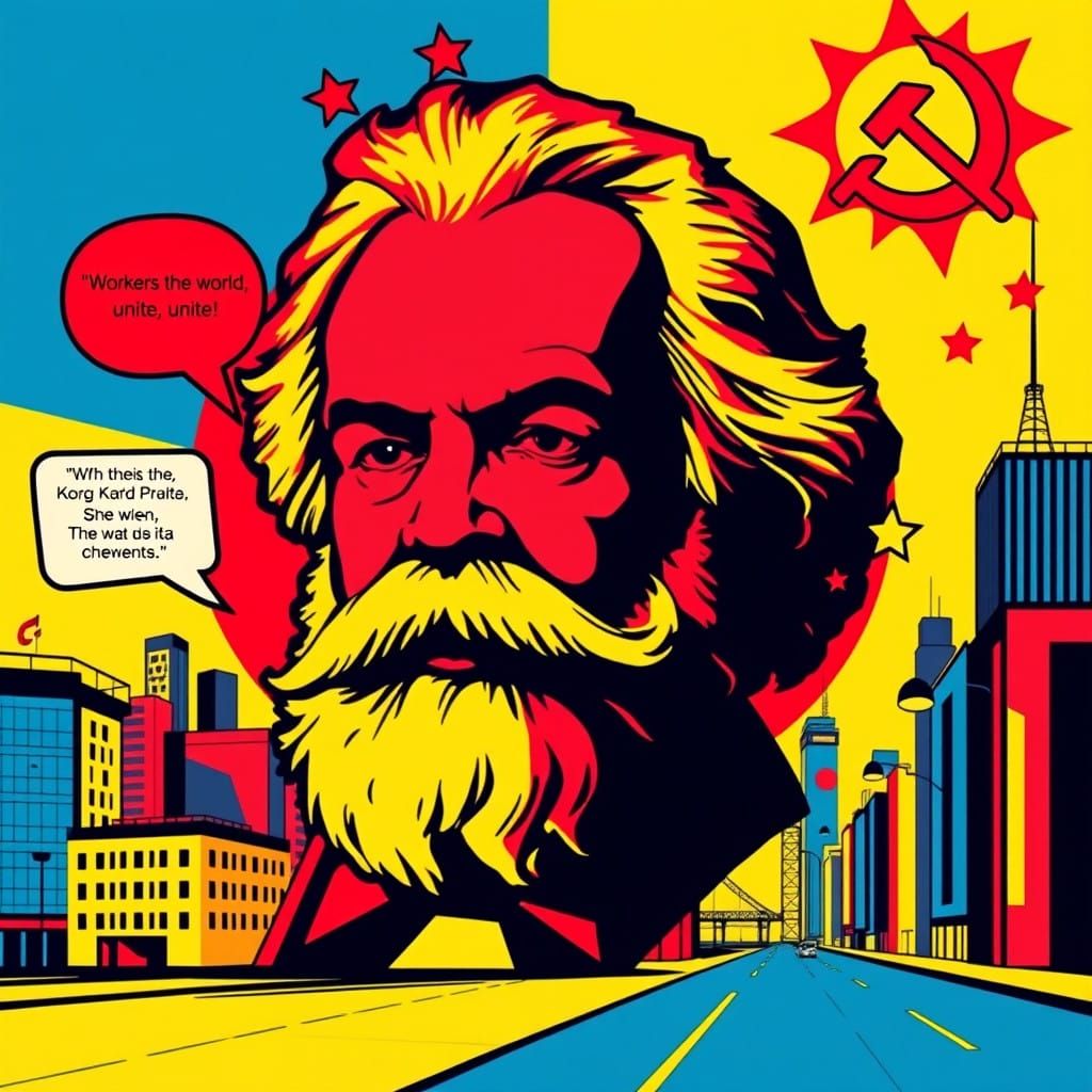 Karl Marx in Chemnitz: A Pop Art Masterpiece