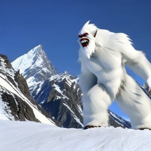Abominable Snowman: Vicious Yeti in the Himalayas