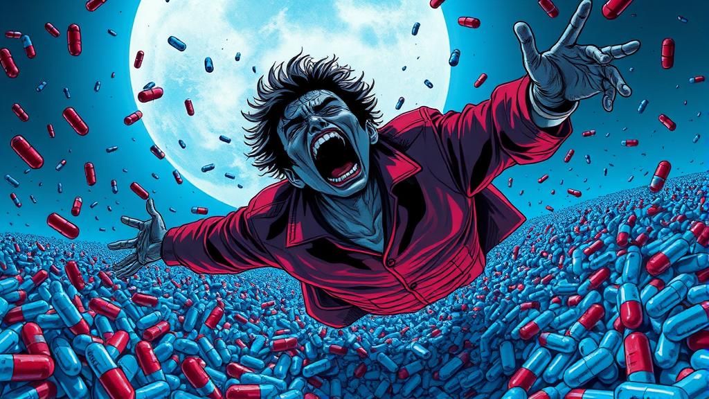 Akira in Psychotropic Apocalypse: Manga-Inspired Surrealism