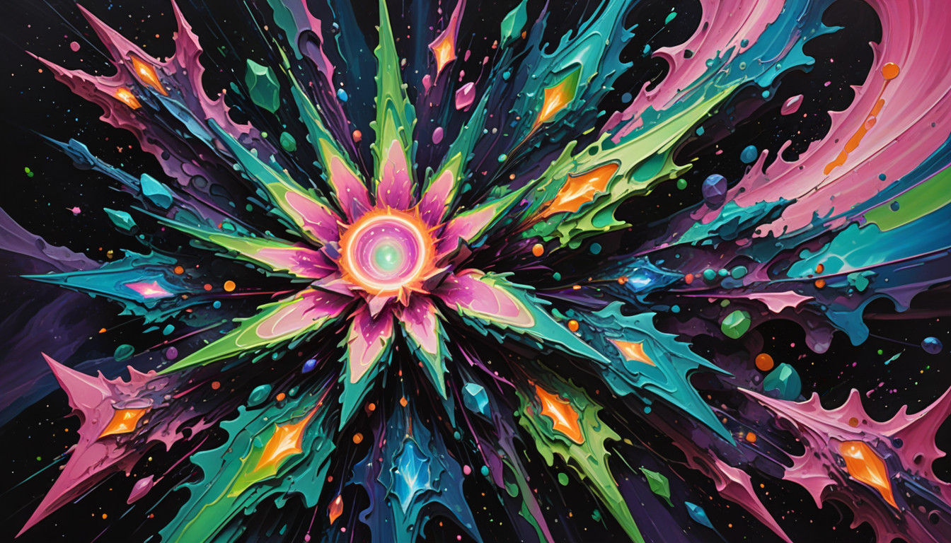 Surreal Cosmic Star Clusters in Iridescent Hues