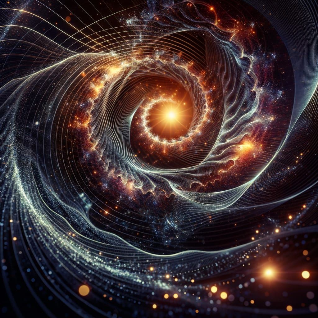 Cosmic Microwave Background – Fractal Wave