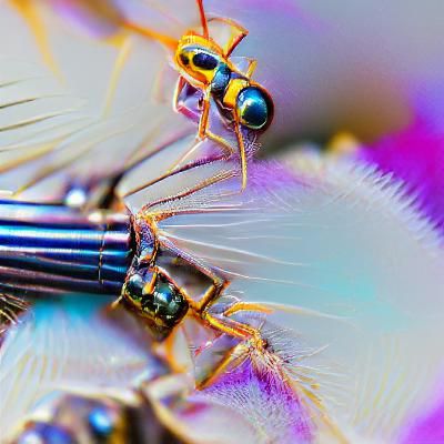 Mechanical Insect Macro Photography in 8K