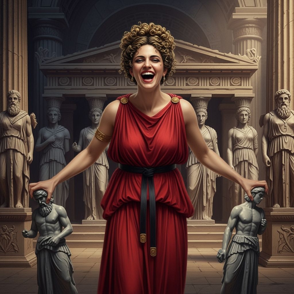 Dyssebeia: Greek Goddess of Ungodliness in Dark Fantasy