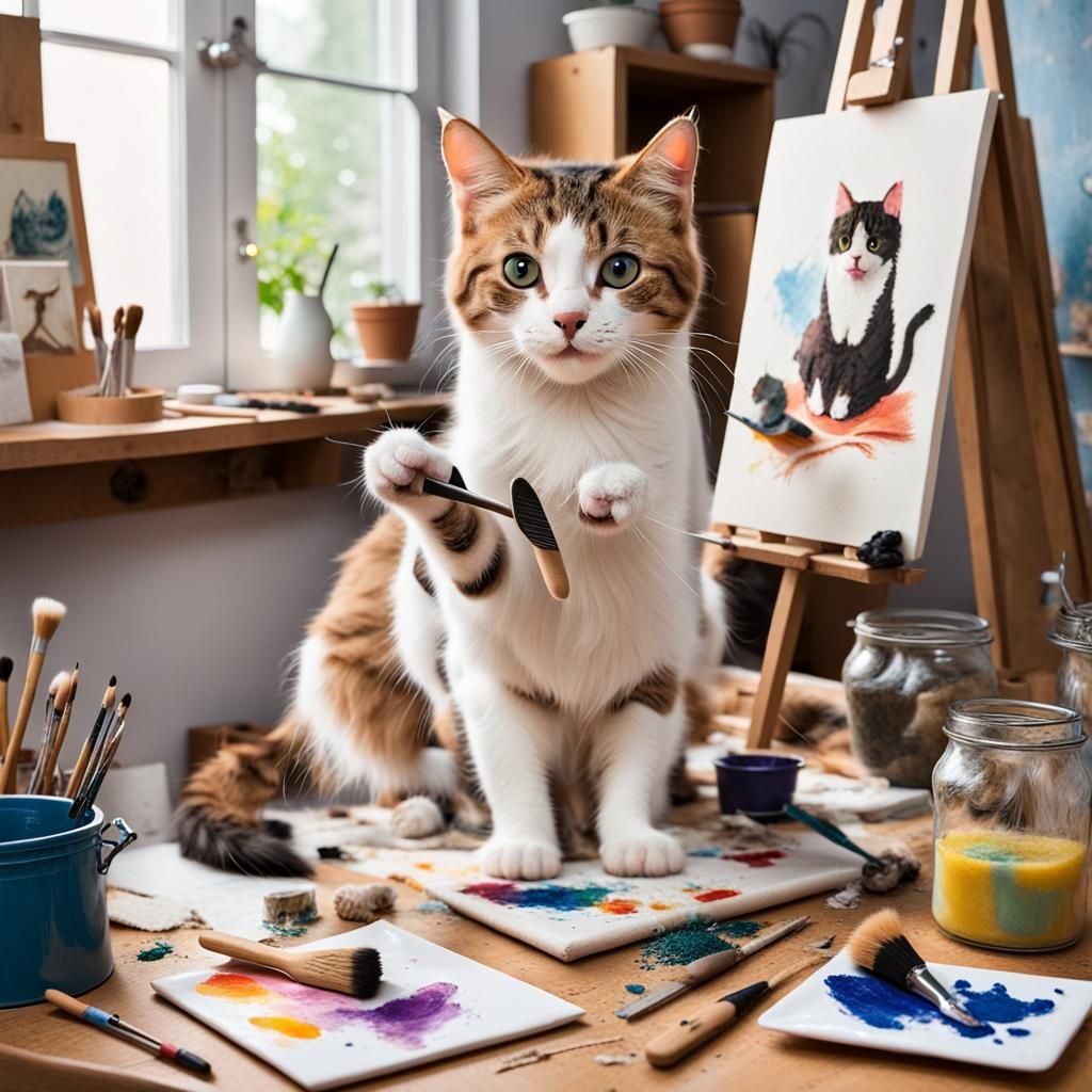 Cats and Their Hobbies: An International Cat Day Celebration