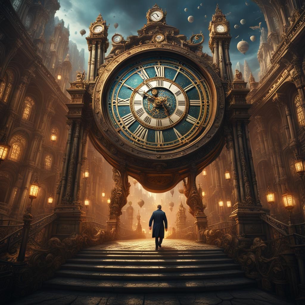 Clock Portal: A Journey Through Time