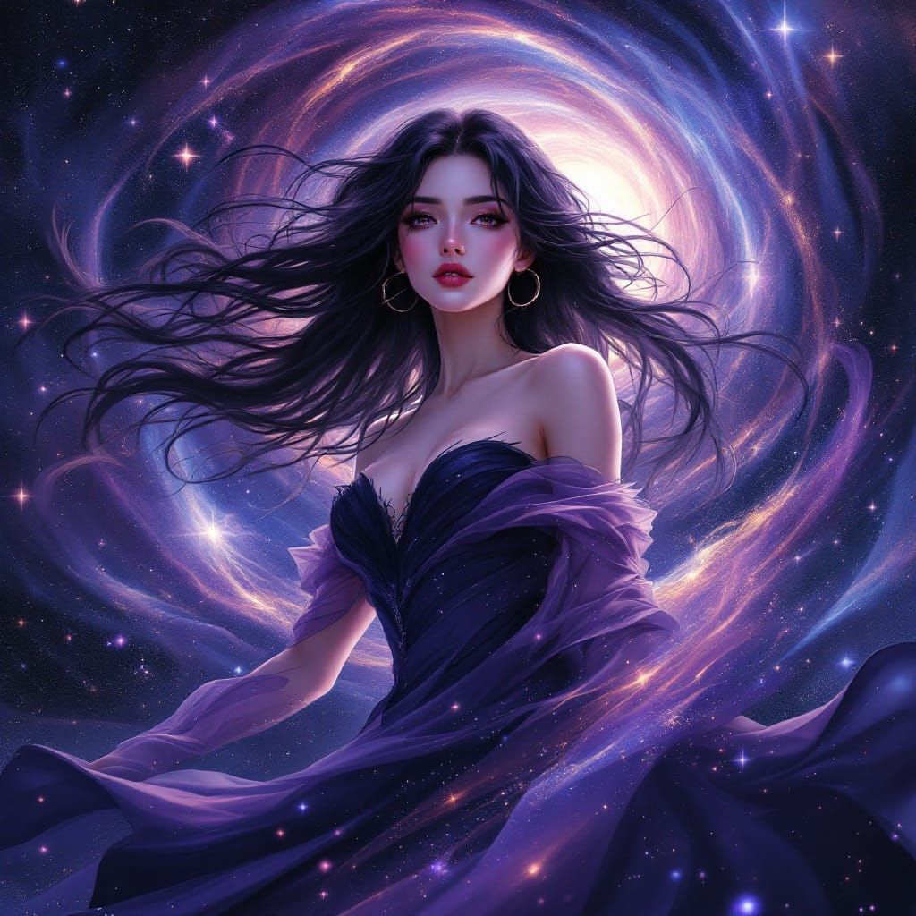 Ethereal Goddess of the Cosmos
