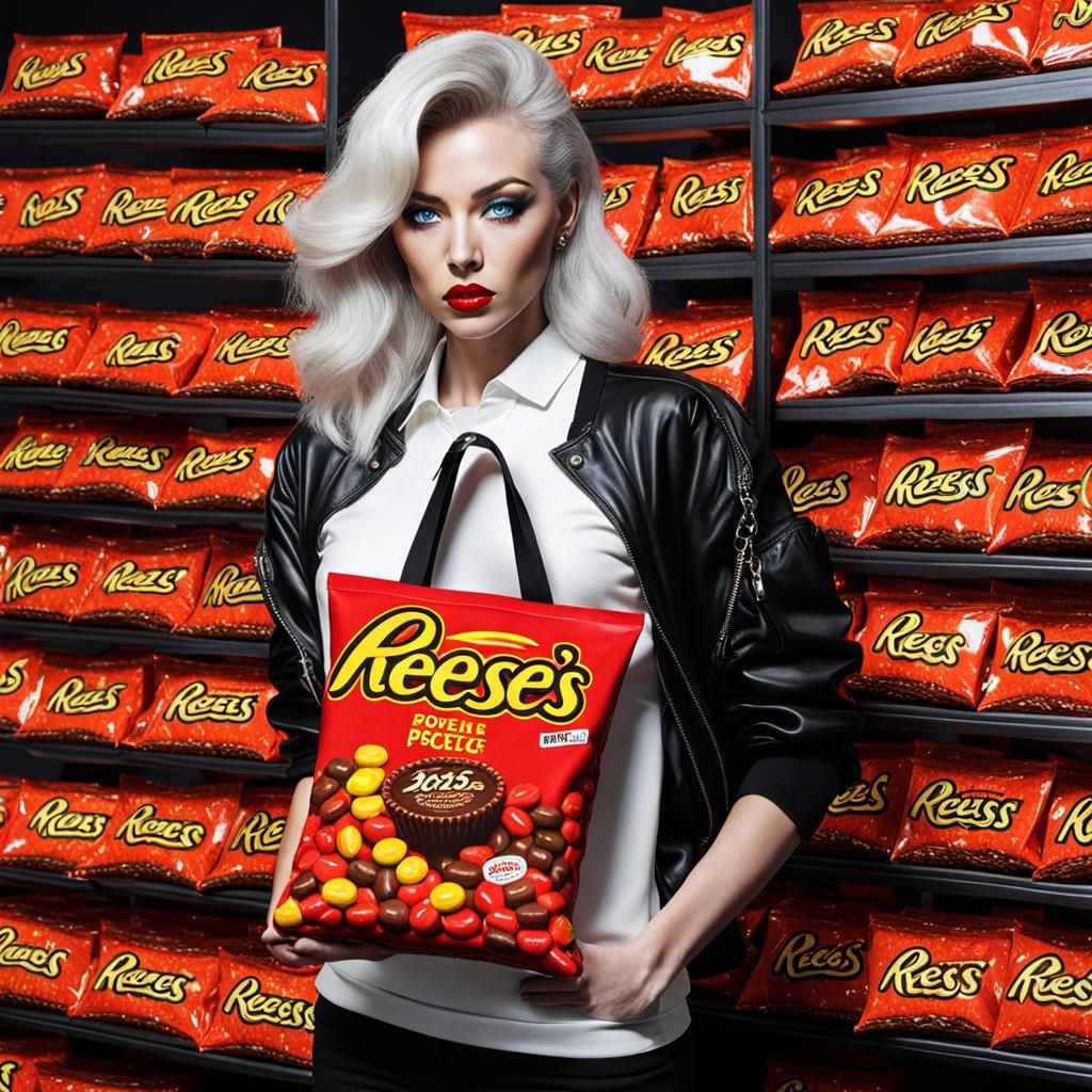 In the Reese's store