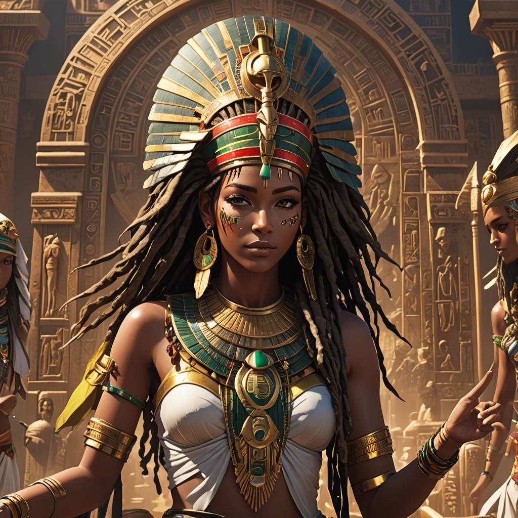 Reggae music as an Egyptian Goddess