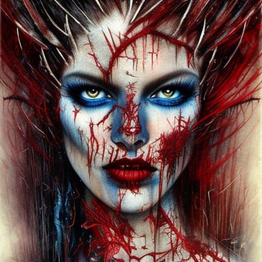 Mythical Devil Creature in Fantasy Art Style