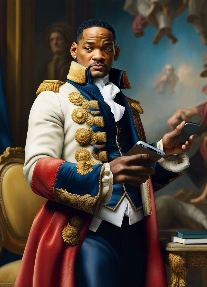 Napoleonic Will Smith connecting to Bluetooth