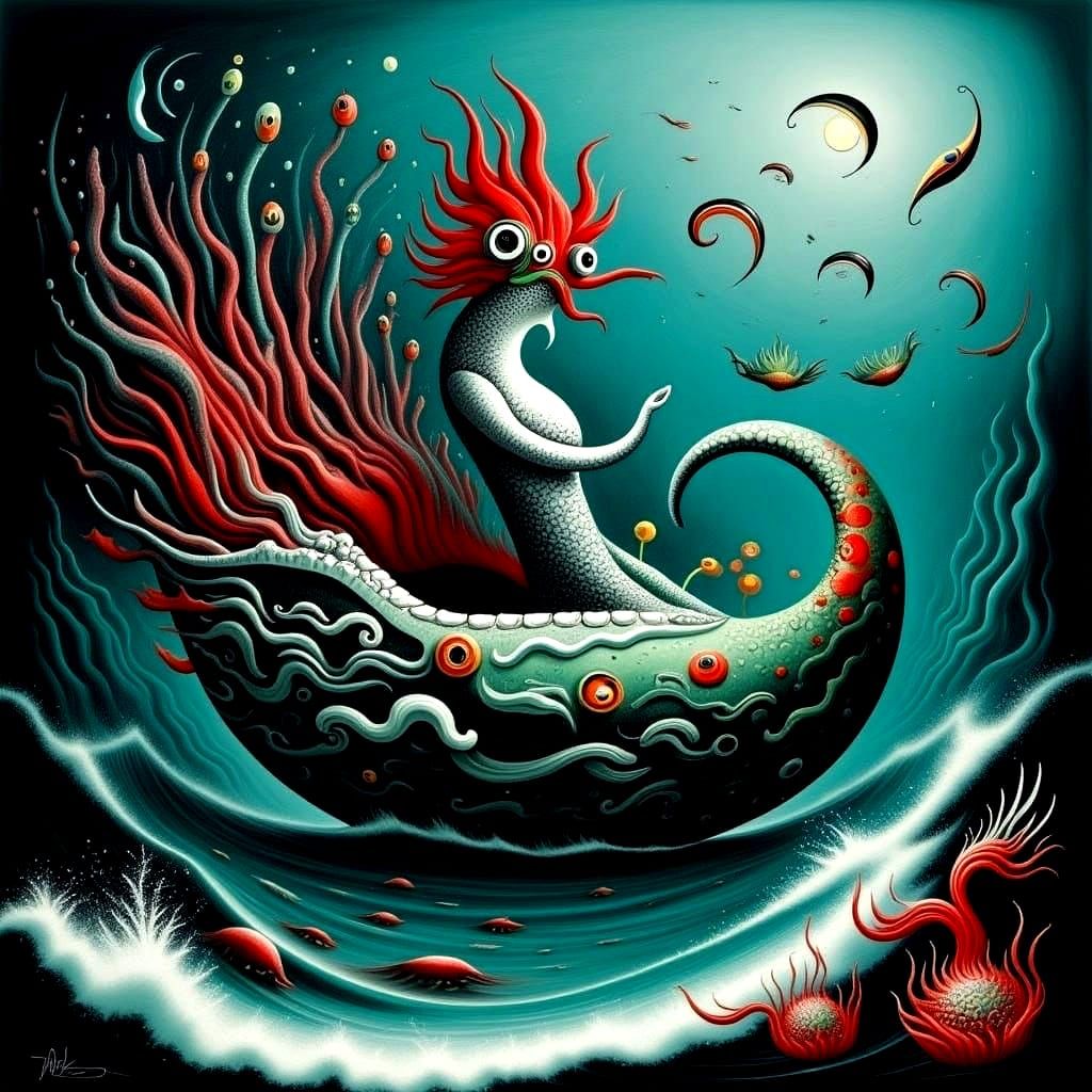 <lora:KRAKEN SEA:1.0> beautiful mermaid by pino daeni