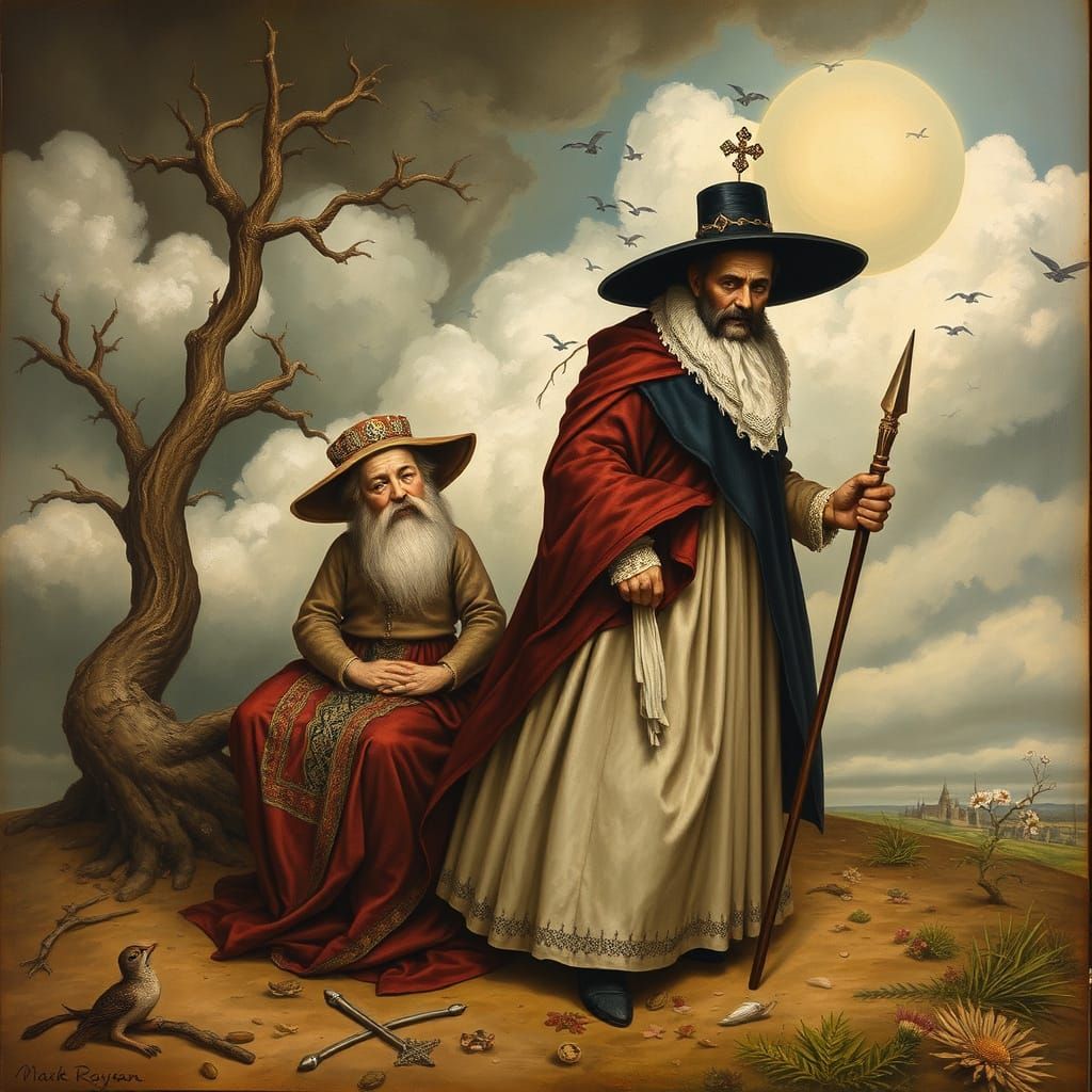 Surreal Pilgrimage Inspired by Pop Surrealism