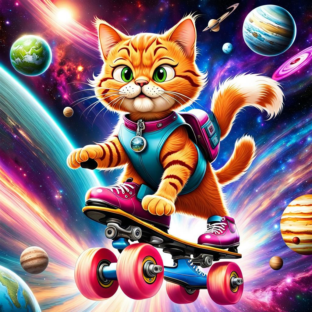 Rocket-Powered Roller Skates