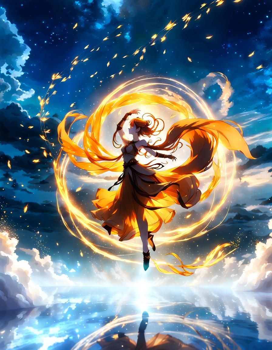 Ethereal Fox Girl's Sensuous Anime Dance