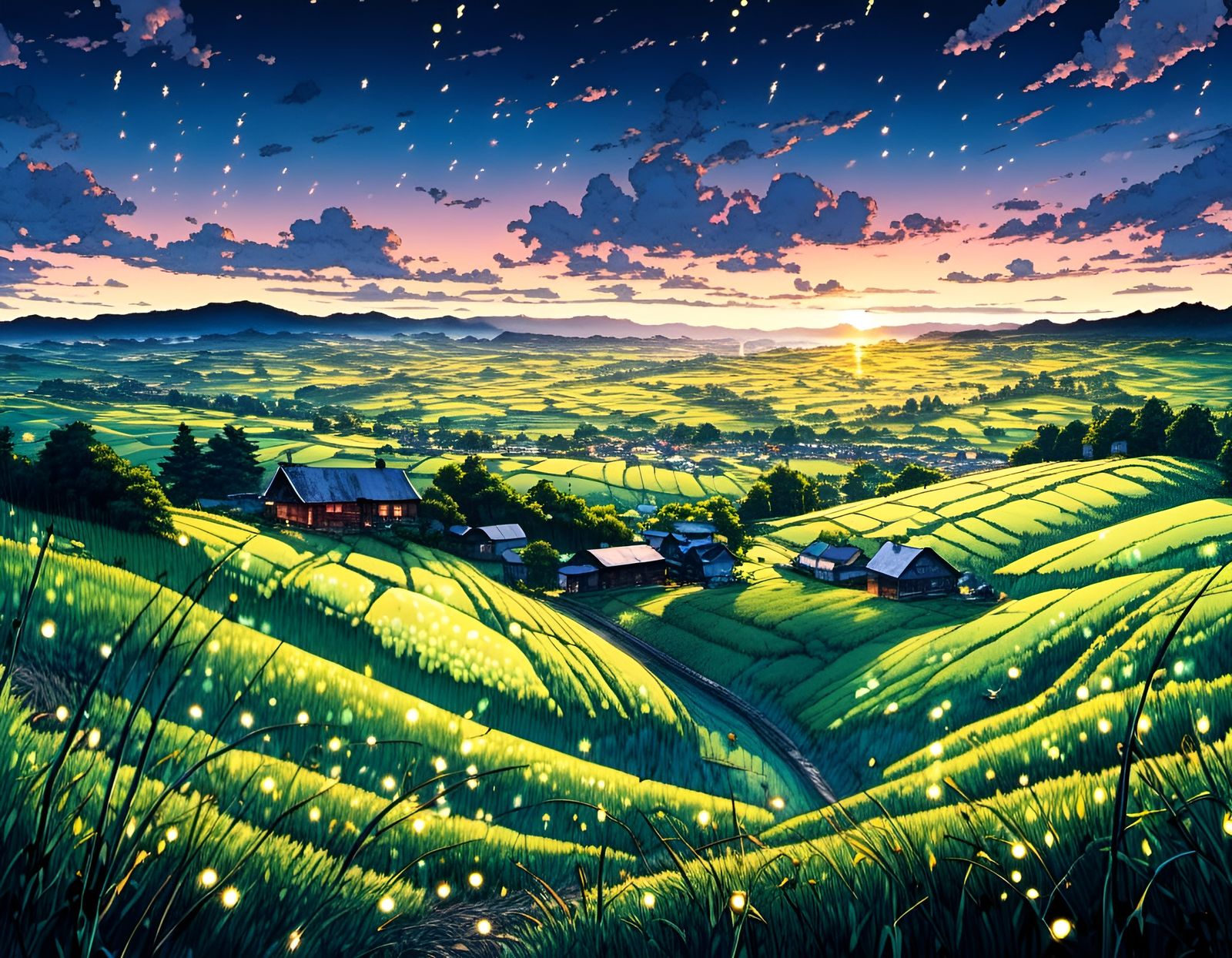 Magic Hour in Hokkaido