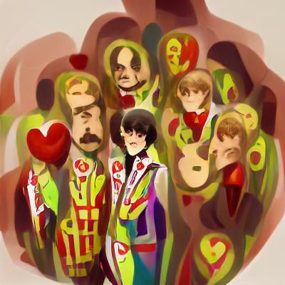 Psychedelic Marching Band Album Cover Art