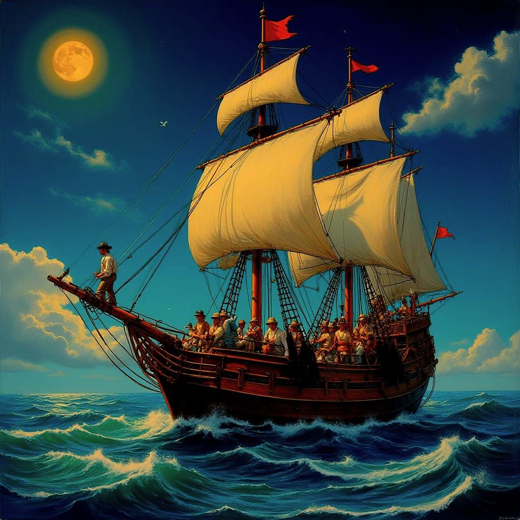 The Ship of Fools: An AI Interpretation