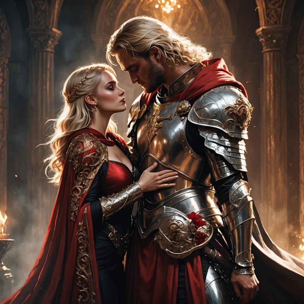 Pregnant Woman in Fantasy Armor: Concept Art