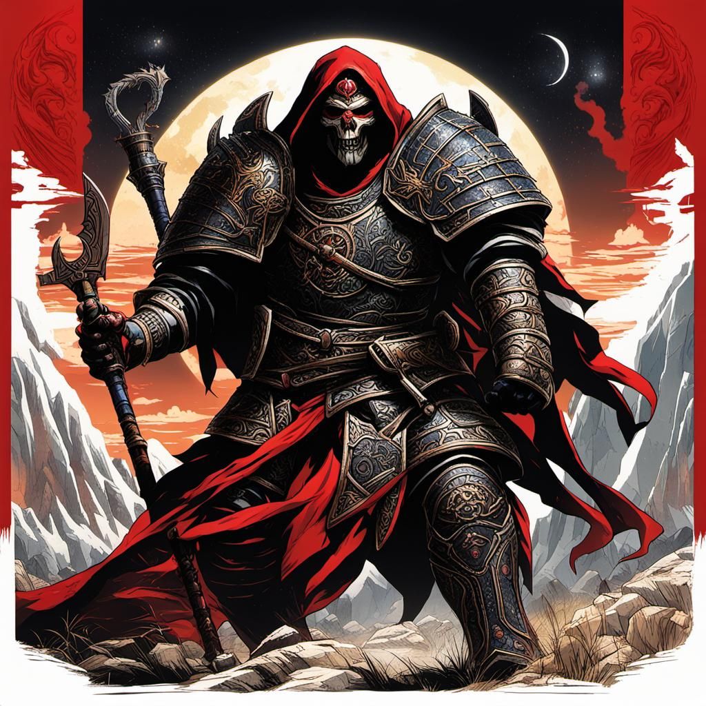 Fantasy Character Elara: Slayer of Apep