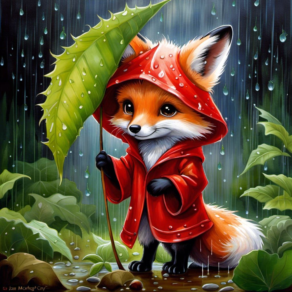 Rainy Day Fox