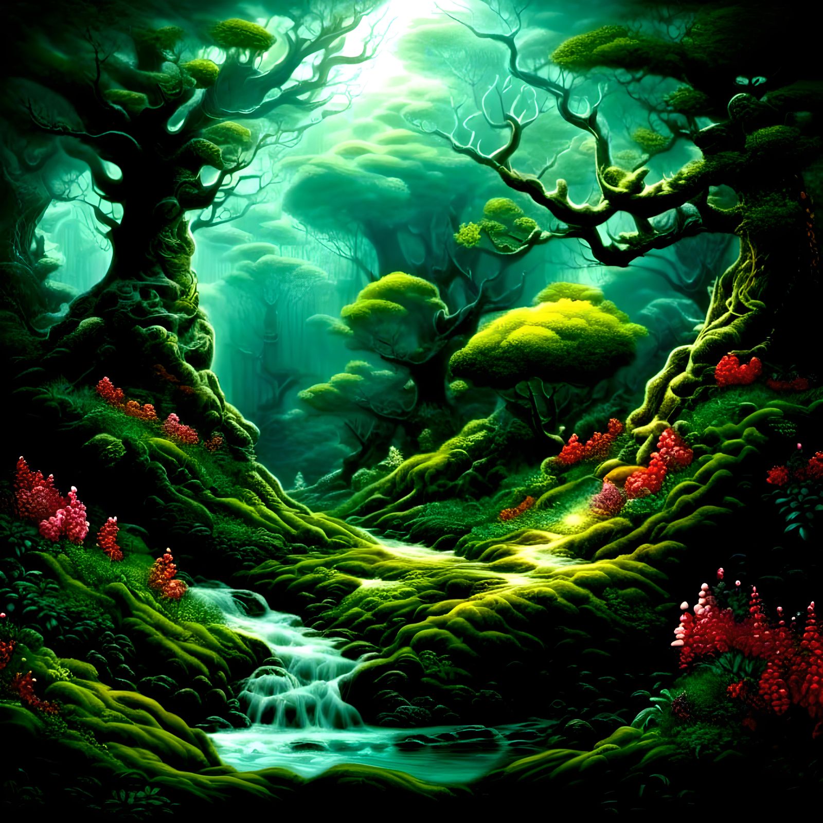 Fantasy forest