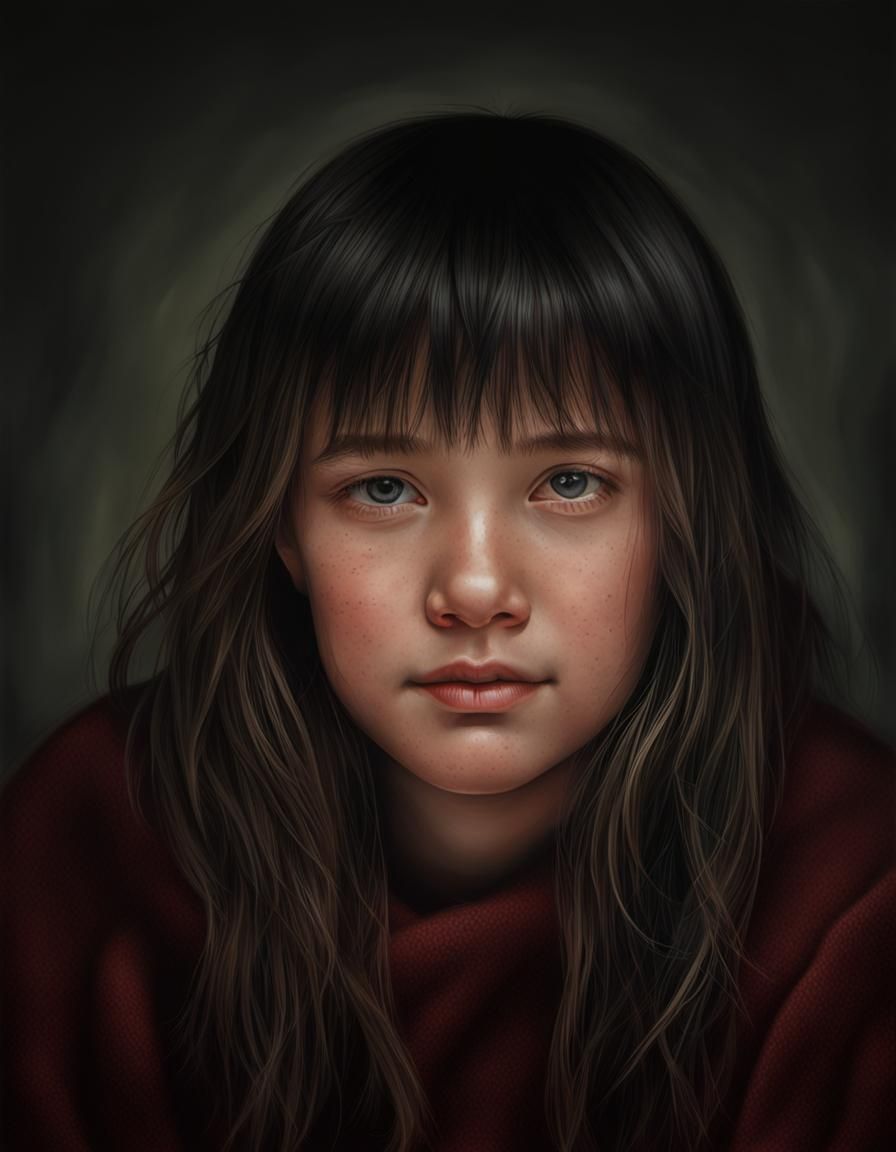 Realistic Portrait Generated by AI