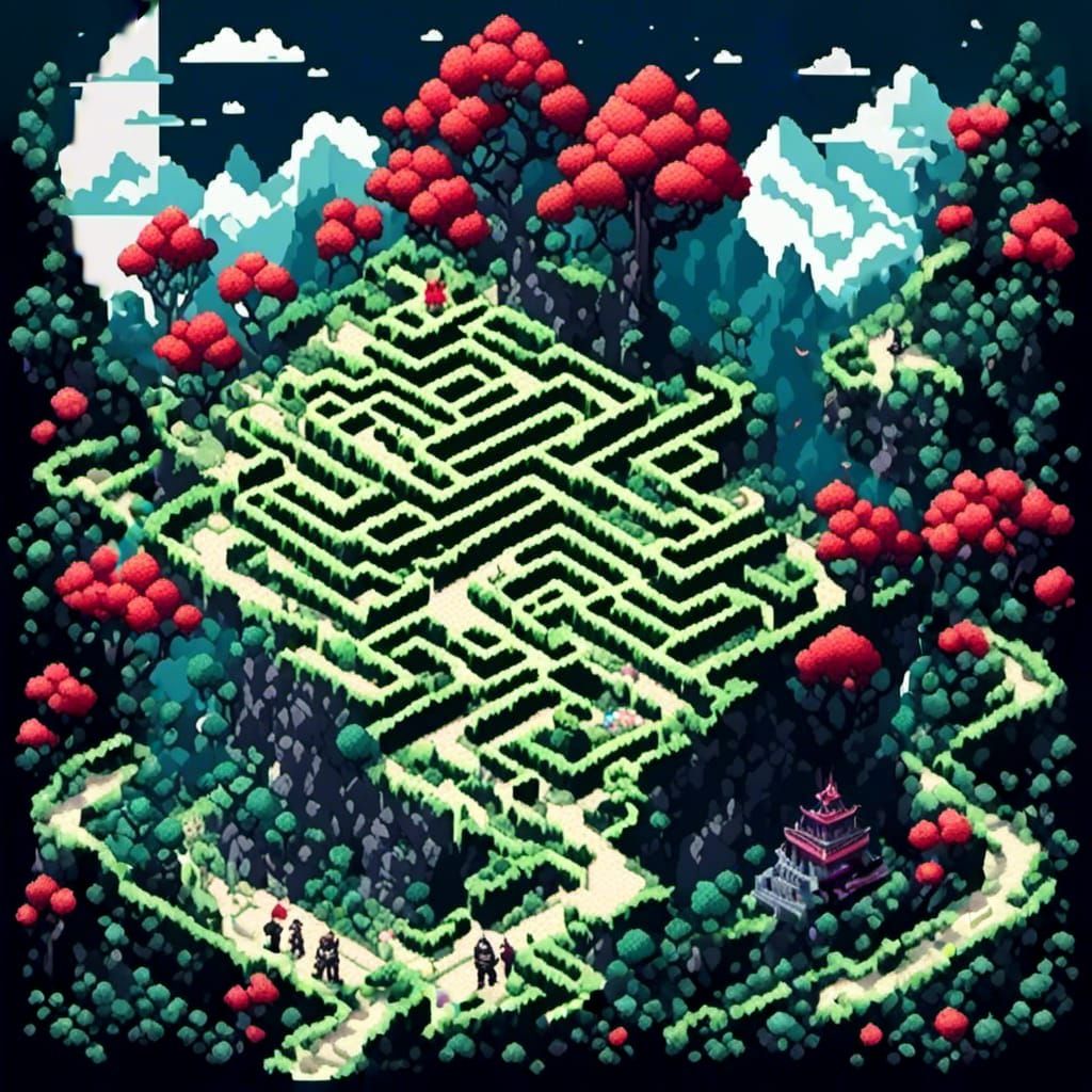 Vampire Kingdom Adventure: 16-bit Pixel Art