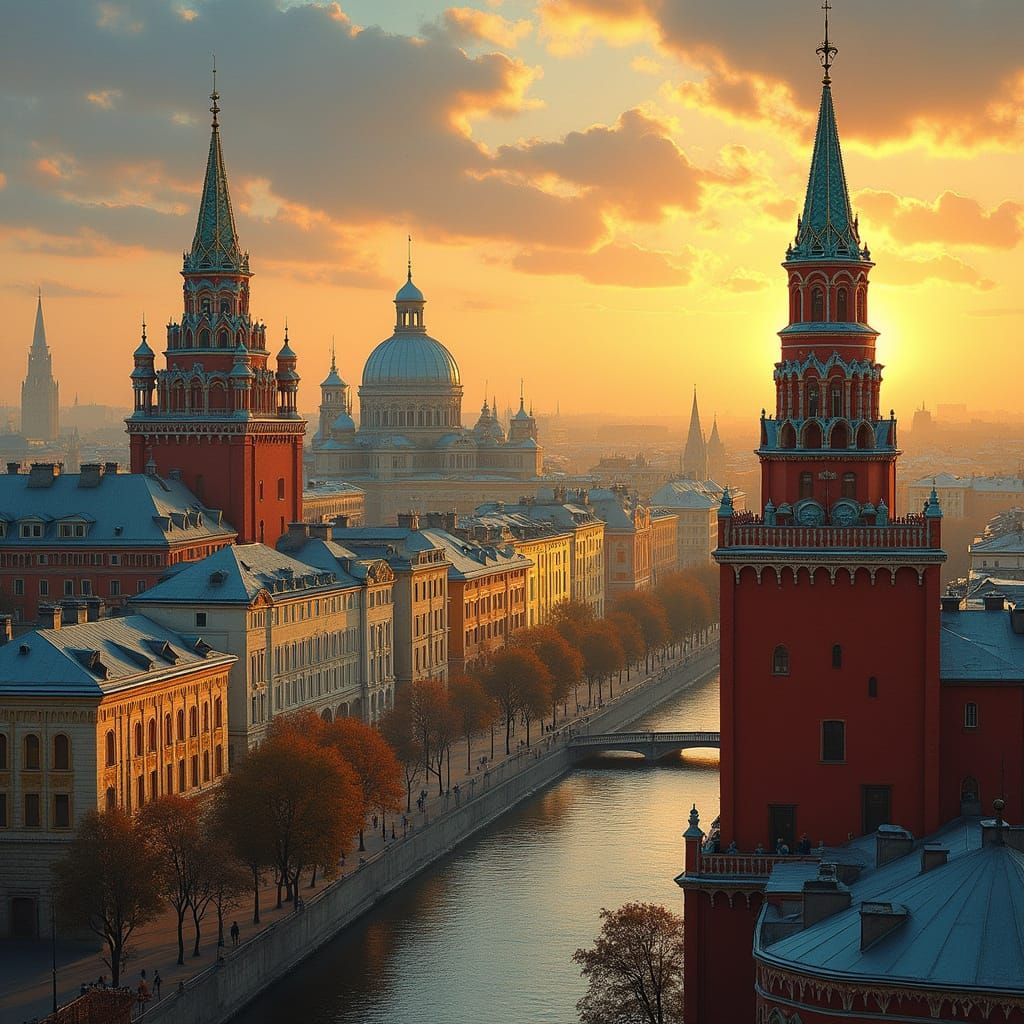 Golden Russian Cities of Moscow and St. Petersburg
