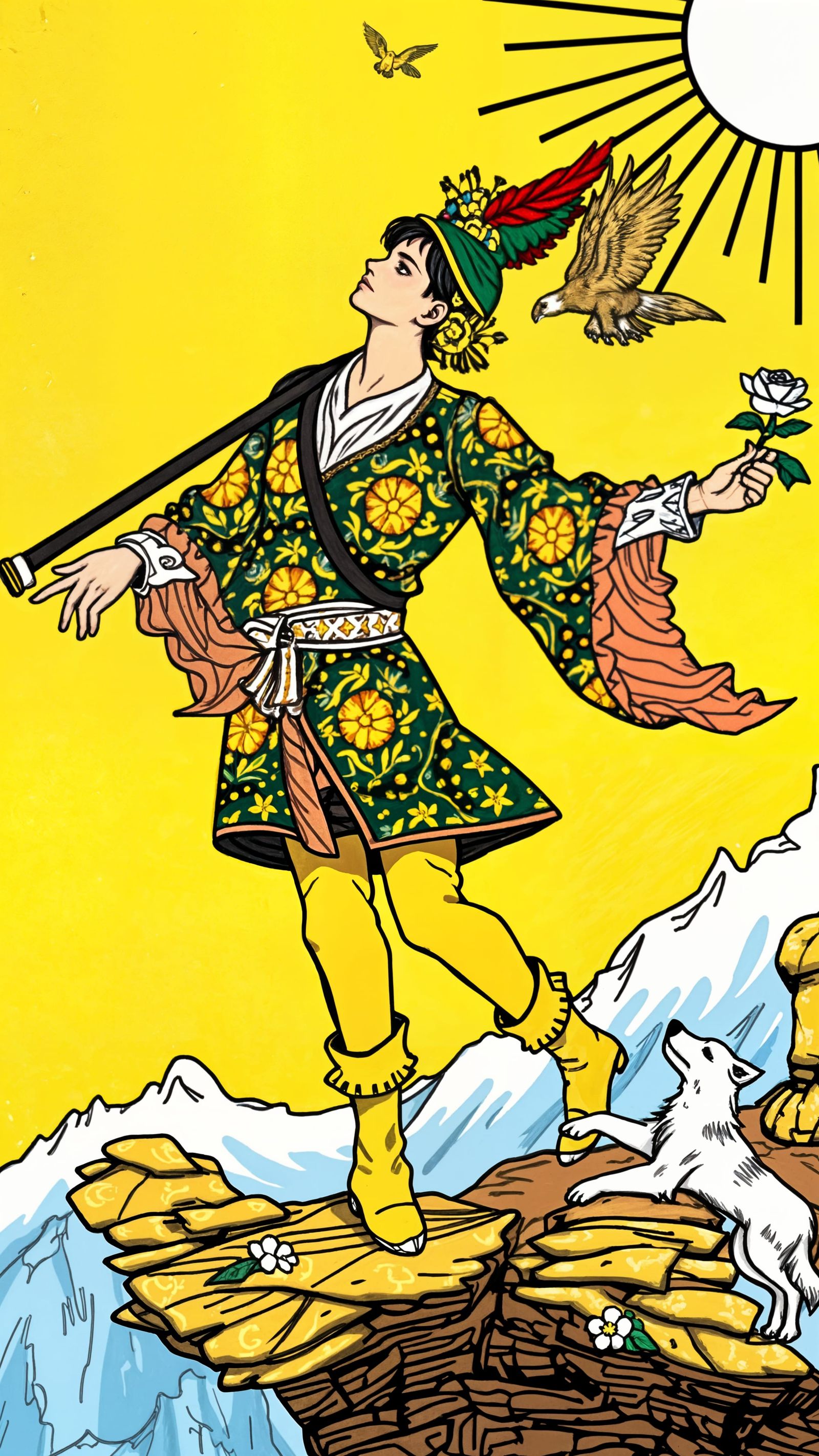 The Fool, Tarot