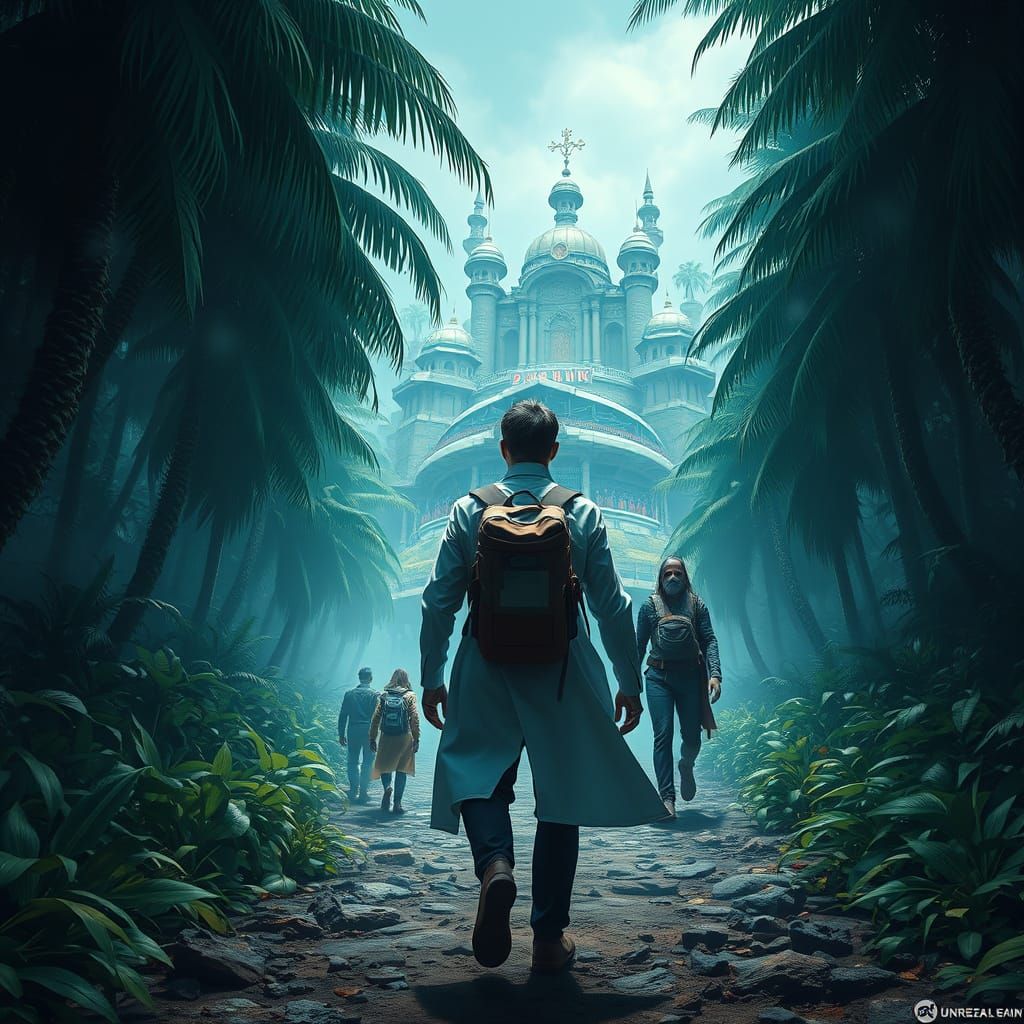 Expedition to a Hidden Island Research Facility