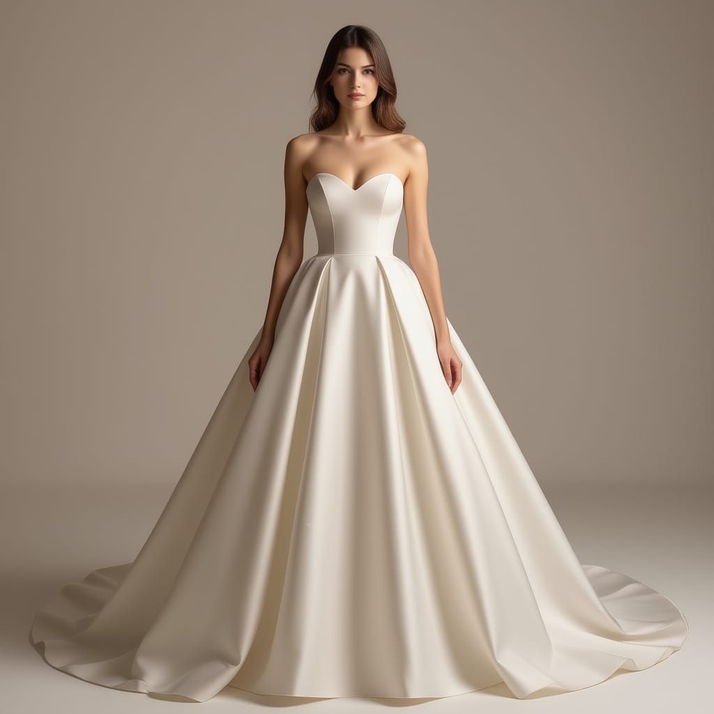 Ballgown Wedding Dress with Sweetheart Neckline