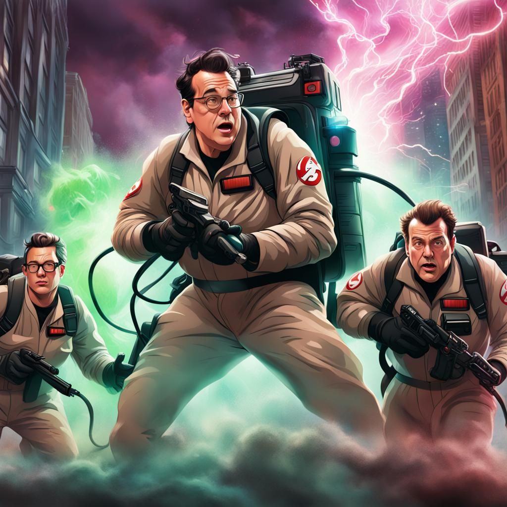 Ghostbusters in Action: Realistic and Detailed
