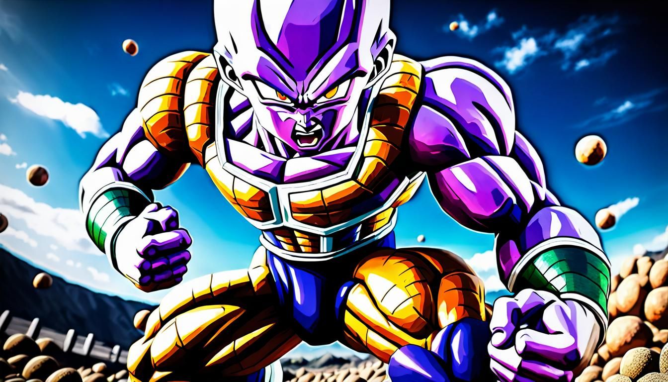 Frieza vs. Cell: Hyperrealistic Dragon Ball Z Battle