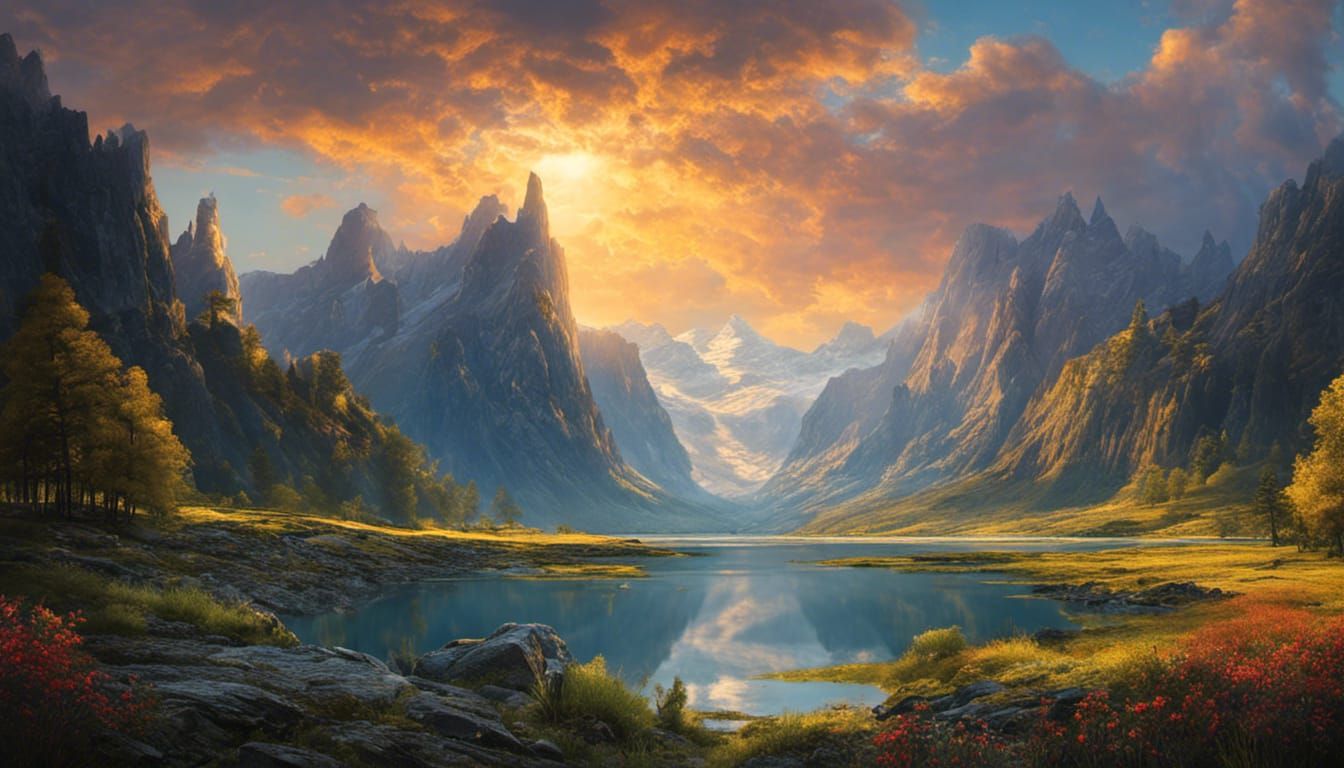 Tempestuous Sea of Galilee: Impasto Gouache Masterpiece