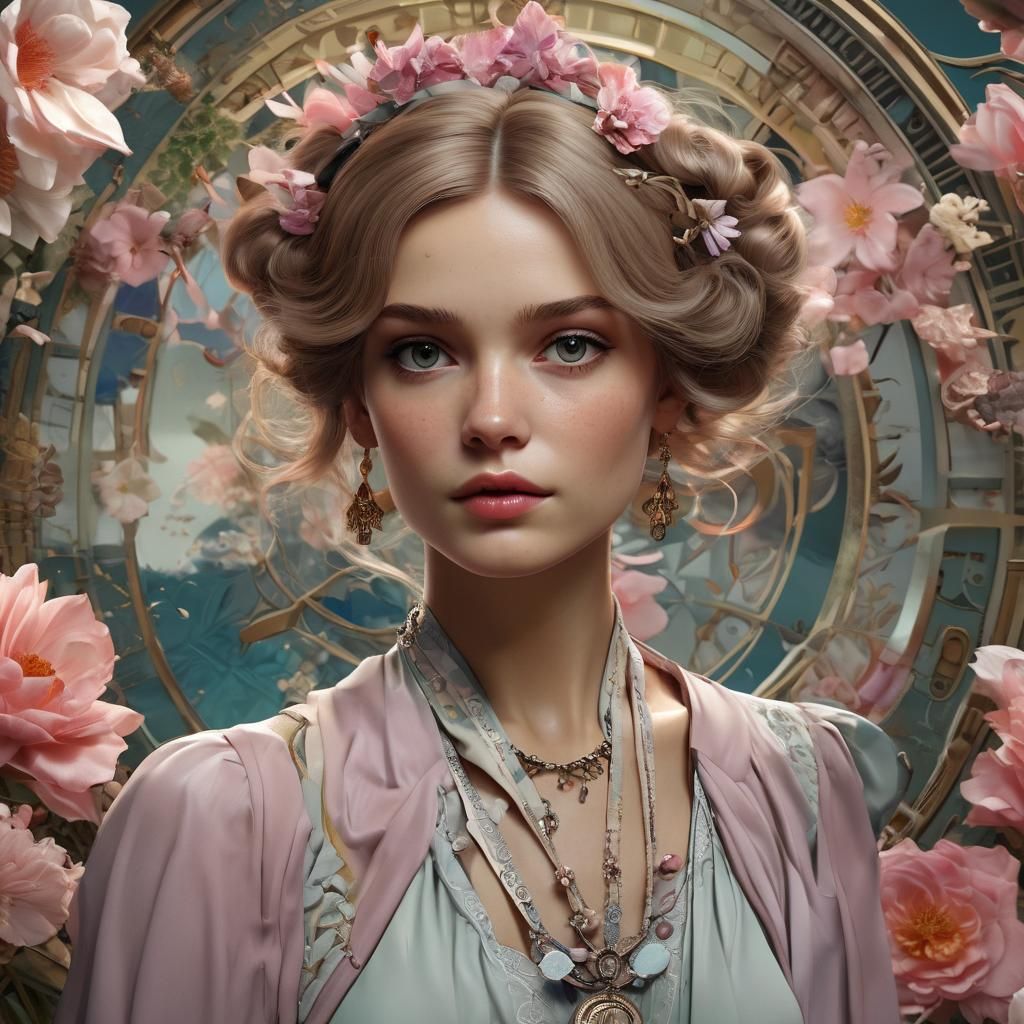 Hyperdetailed Portrait in Artgerm Style