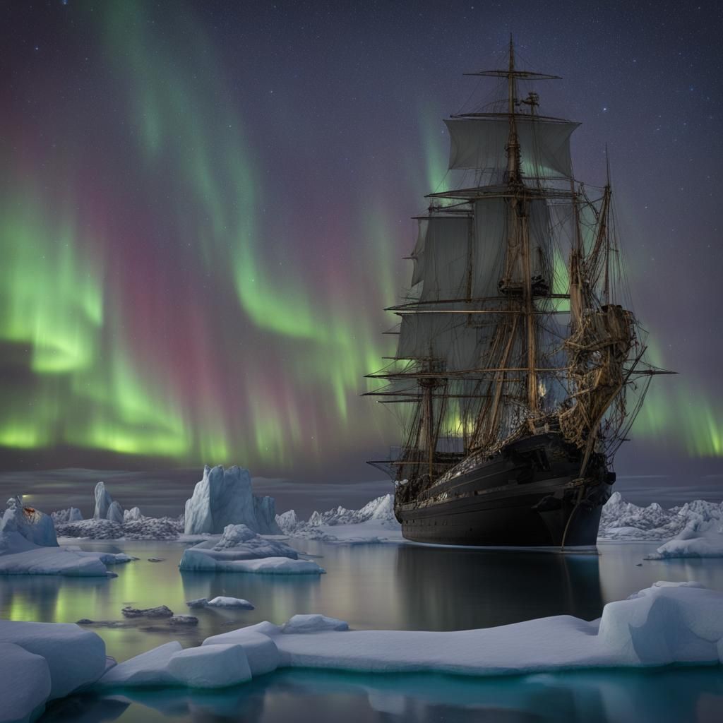 Frosty frigate…