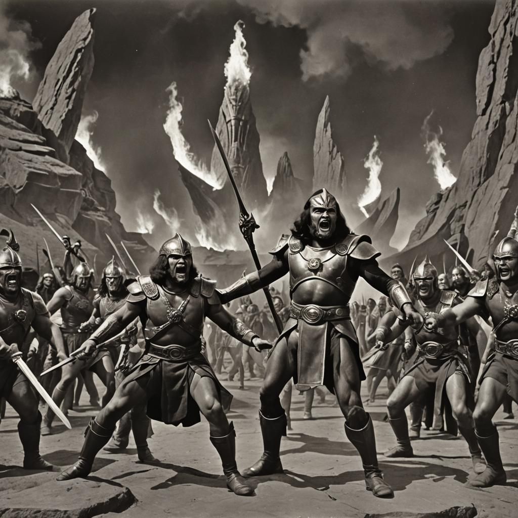 Klingon Warrior in Jason and the Argonauts Style