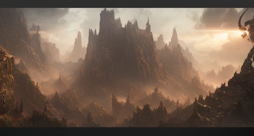 Fantastical Comic Book Concept Art in 8K