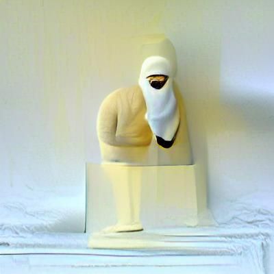 Figure in White Balaclava