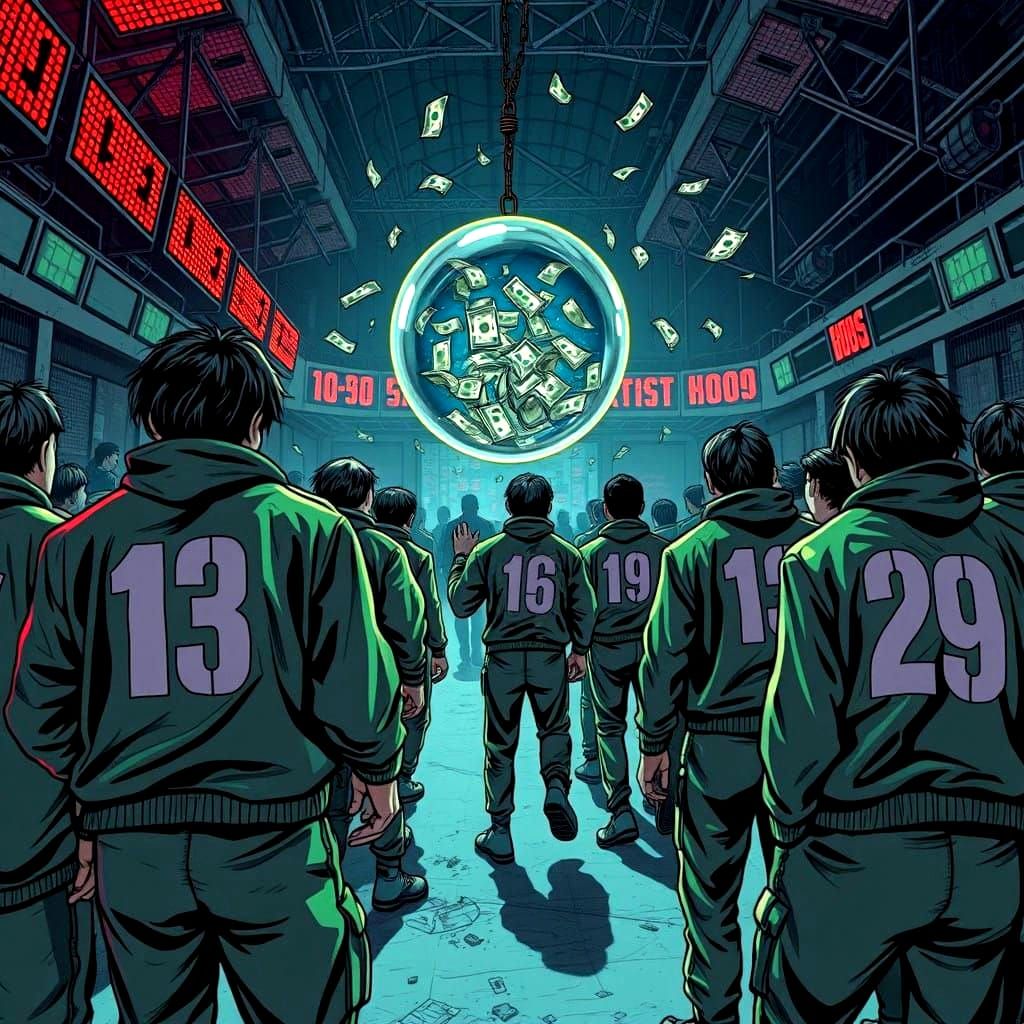 Squid Game Comic Book