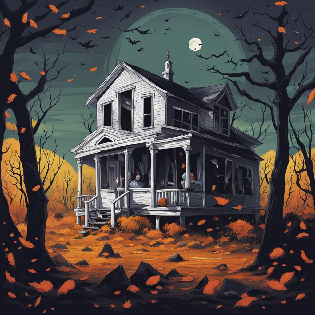 Eerie Spook Generated by AI