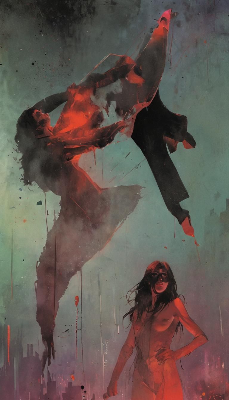 Striking Comic Book Cover Art