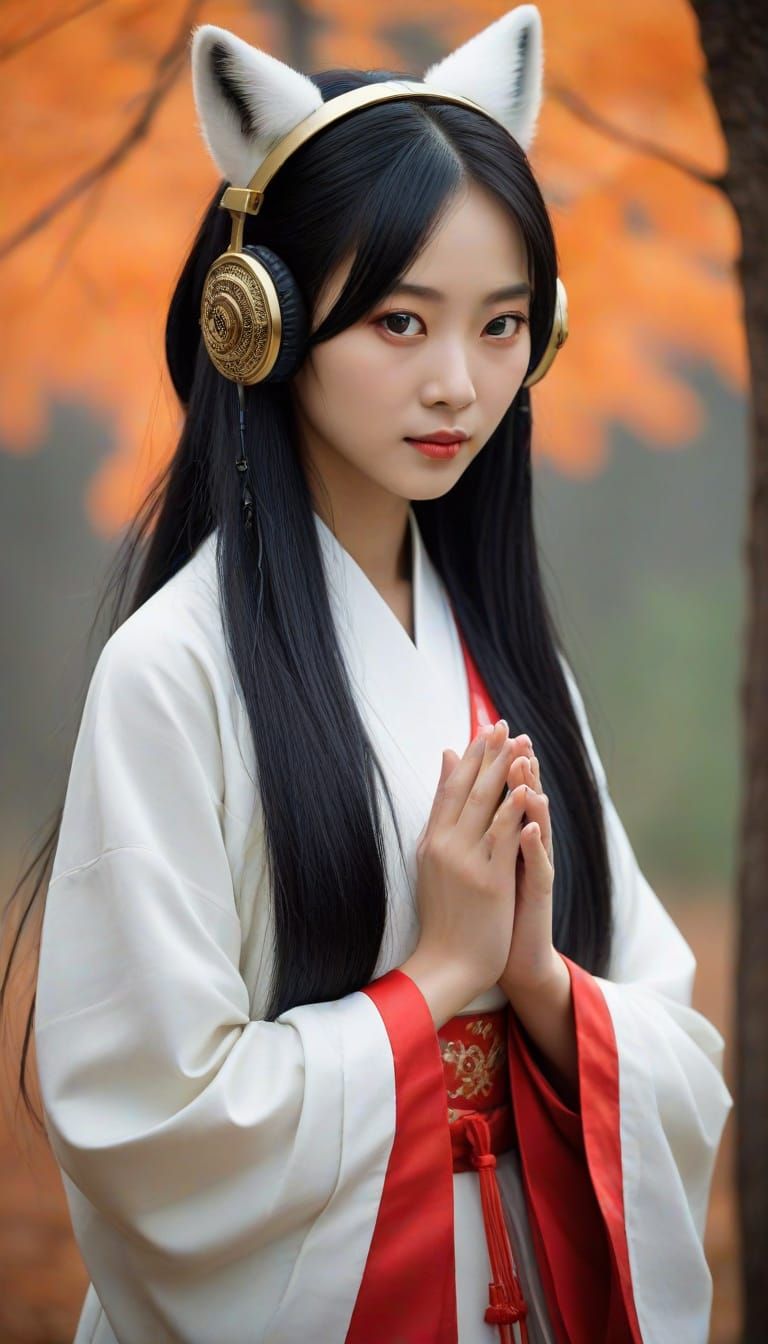 Captivating Gumiho DJ with Nine Tails